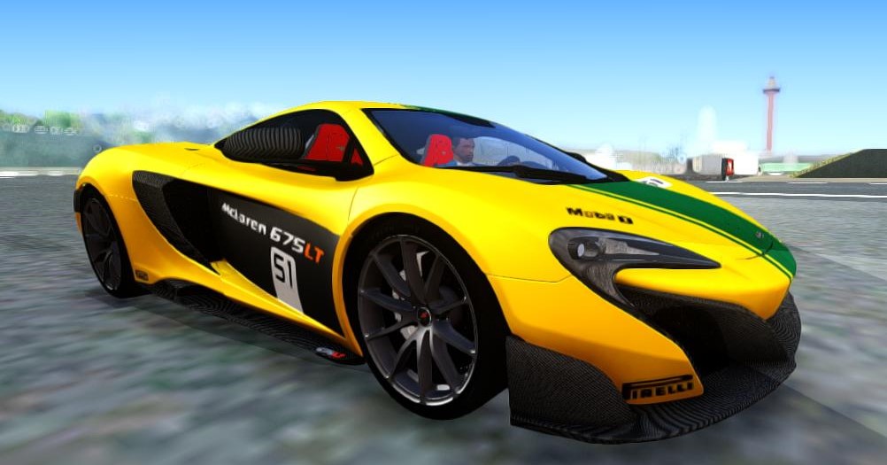 图片[1]-GTA 侠盗猎车 圣安地列斯 McLaren 675LT 2015 MOD-Mods8游戏网