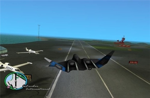 图片[1]-GTA 侠盗飞车 罪恶都市 加车插件YF-23黑寡妇战斗机MOD-Mods8游戏网