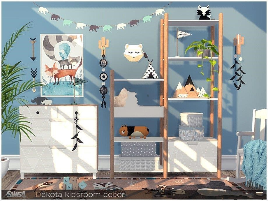 图片[1]-《模拟人生4》可爱的儿童房家具MOD-Mods8游戏网