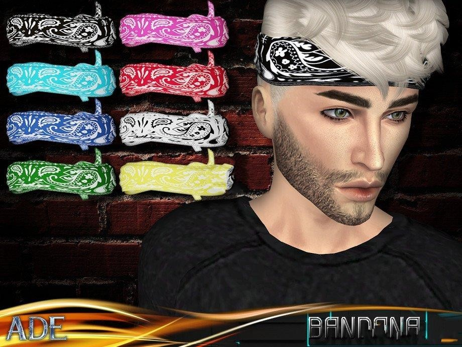 图片[1]-《模拟人生4》男款的彩色头带MOD-Mods8游戏网