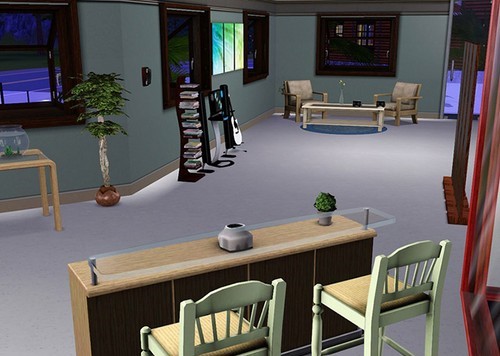 图片[1]-模拟人生3 MOD房建 现代风黑白配-Mods8游戏网