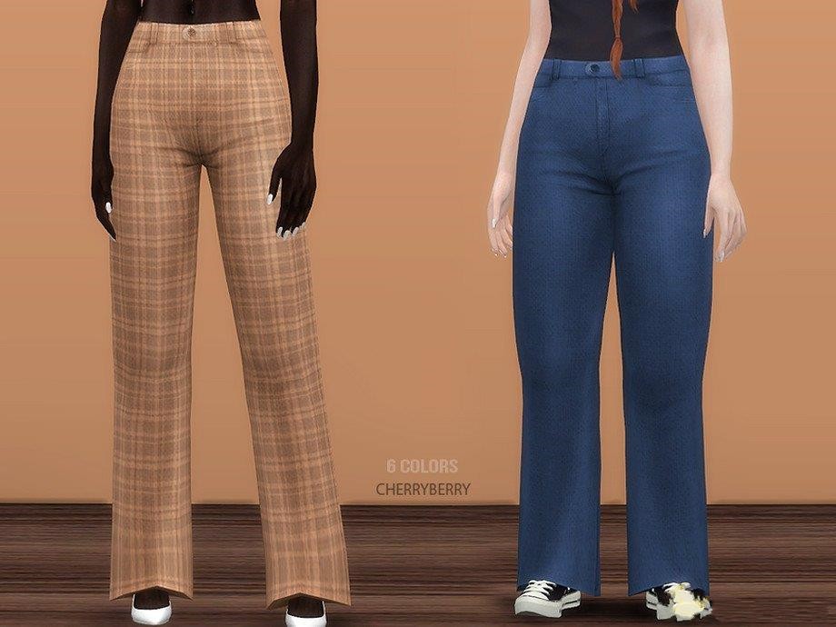 图片[1]-《模拟人生4》女性现代宽裤MOD-Mods8游戏网