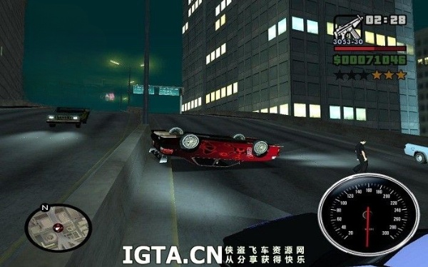 图片[1]-[GTA：圣安地列斯MOD]翻车后失去健康-Mods8游戏网