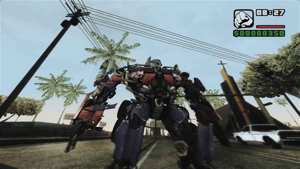 图片[1]-GTA 侠盗猎车 圣安地列斯 Transformers变形金刚人物模型-Mods8游戏网