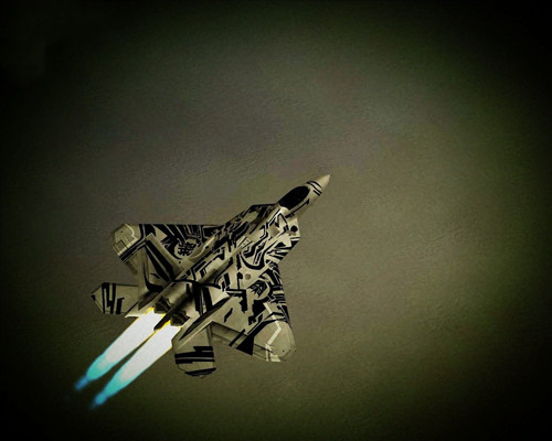 图片[1]-[GTA：圣安地列斯MOD]新版F-22火焰助推器-Mods8游戏网